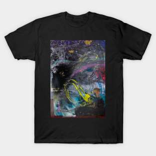 Dark Abstract Painting T-Shirt